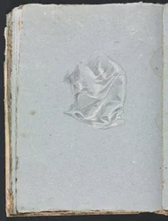 Carnet de croquis de Vérone: Étude de draperie page 94, 1760