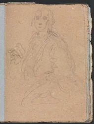 Carnet de croquis de Vérone : Gentilshommes (page 55)