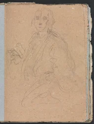Carnet de croquis de Vérone : Gentilshommes page 55, 1760