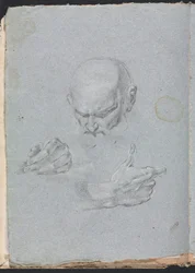 Carnet de croquis de Vérone : Tête d
