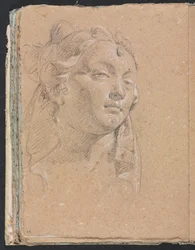 Carnet de croquis de Vérone : Tête d