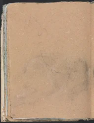 Carnet de croquis de Vérone : Forme indéchiffrable page 34, 1760