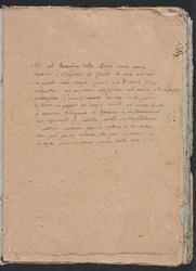Carnet de croquis de Vérone : page d