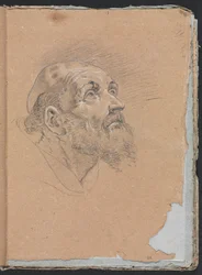 Carnet de croquis de Vérone : moine (page 25)