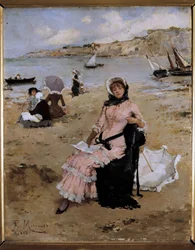 Sur la plage