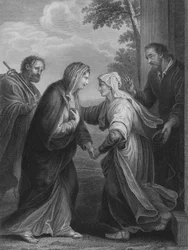 La rencontre de Marie et Élisabeth