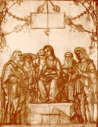 Madone avec quatre saints