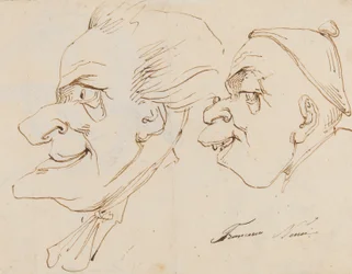 Page de caricatures