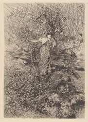 Gardeuse de dindons