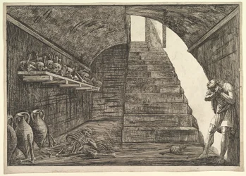 Scène de prison