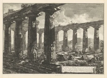 Temple de Junon à Paestum (série)