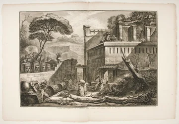Veduta del Sepulcro di Marnia
