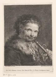 Garçon avec une trompette