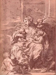 Charité, XVIe siècle, 1903