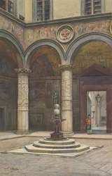 Cour de Palazzo Vecchio, Florence