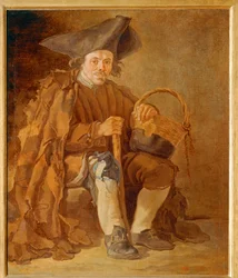 Vieil homme au chapeau - Poor man wearing a hat ...
