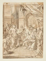 Christ et la femme adultère