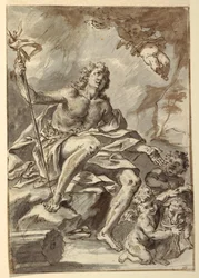 Dessin, Saint Jean Baptiste, vers 1775