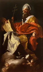 Saint Athanase, de la cathédrale Santa Maria Assunta, Naples