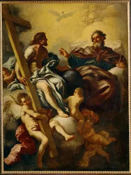 La Sainte Trinité (peinture sur toile)