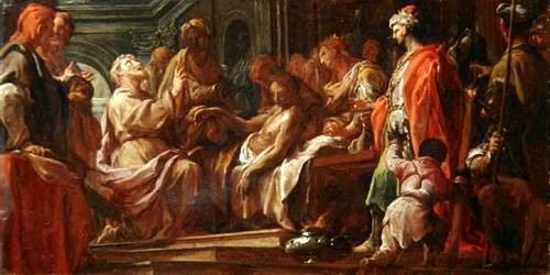 Étude pour Saint Matthieu ressuscitant le fils du roi d