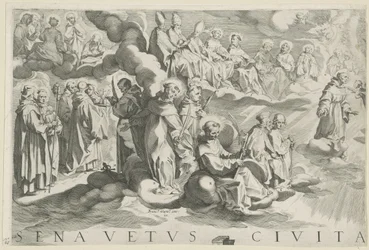 Plan de Sienne (partie supérieure gauche)