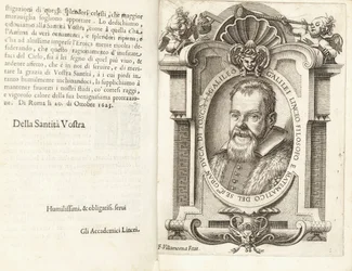 Portrait de Galileo Galilei, 1623