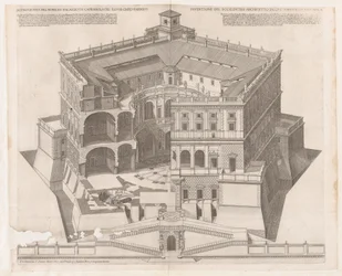 Speculum Romanae Magnificentiae: Palais Farnèse, 16ème siècle