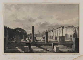 La basilique du Forum à Pompéi