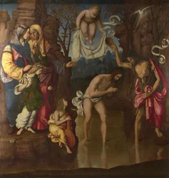 Le Baptême du Christ, 1514
