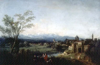 Paysage fantastique, Vicenza