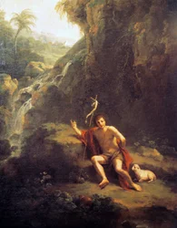 Paysage avec Saint Jean-Baptiste