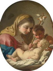 Francesco de Mura Vierge à l