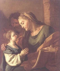 Sainte Anne instruisant l