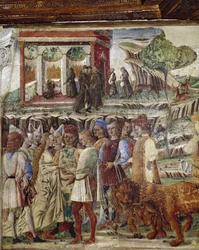 Allégorie du mois de juillet (détail)