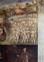 Allégorie du mois de mai, détail du triomphe d