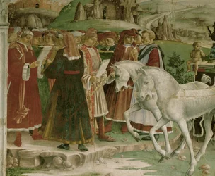 Salle des Mois : Mars (fresque)