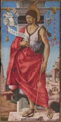 Polittico Griffoni : Saint Jean-Baptiste, vers 1472-1473