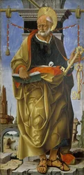Polittico Griffoni : Saint Pierre, vers 1472-1473