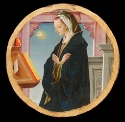 Polittico Griffoni: Vierge Annonciate, vers 1472-1473