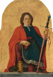 Saint Florian, vers 1473-1474 (tempera sur panneau de peuplier)