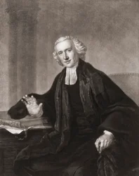 William Romaine. Portrait. (impression)