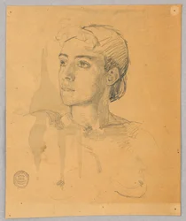 Buste de nu féminin