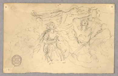 Esquisse de Groupe Figuratif pour l
