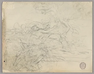 Croquis de groupe figuratif pour l