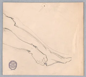 Étude pour "Diane et ses suivantes parmi les constellations"