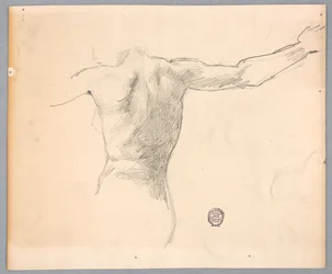 Étude pour "Diane et ses suivantes parmi les constellations"