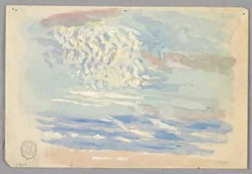 Étude de nuages, Rome, Italie