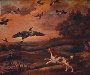Tir de Pluvier, fin du XVIIe siècle, 1922