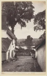 31. Exeter, Cottages à Countess Weir, 1860-94